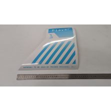 TB HOLDER DECAL BLUE